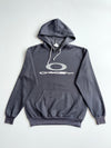 Oakley Big Logo Charcoal Hoodie – Made in USA (M)