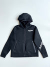 Airwalk | Black Explorer Tech Fleece Zip Hoodie | (S)