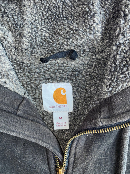 CARHARTT | Sherpa-Lined Zip Hoodie (L)