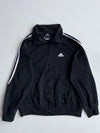 Adidas | Track Jacket Black White Stripe (S/M)