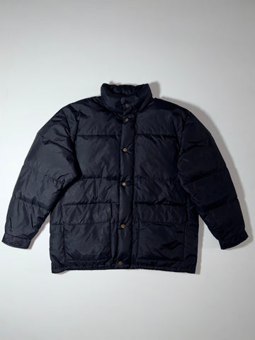 Vintage Hugo Boss Black Nylon Down Puffer Jacket (2XL)