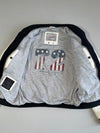 ZVintage Redskins Varsity Jacket With Real Leather Sleeves (S/M)
