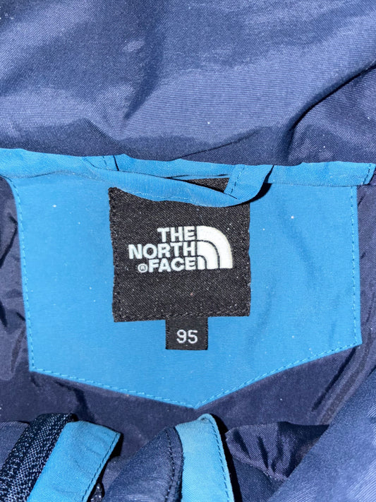 The North Face HyVent Colorblock Ski Jacket – Navy & Blue Hooded Shell (L/XL)