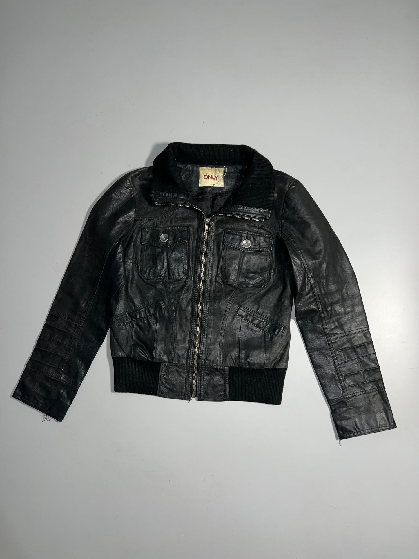ZOnly Original Leather Jacket (Leather is rough) (M)