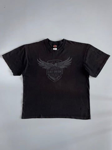 Vintage fade Harley-Davidson “Since 1903” Eagle Graphic Tee Faded Black (XL)