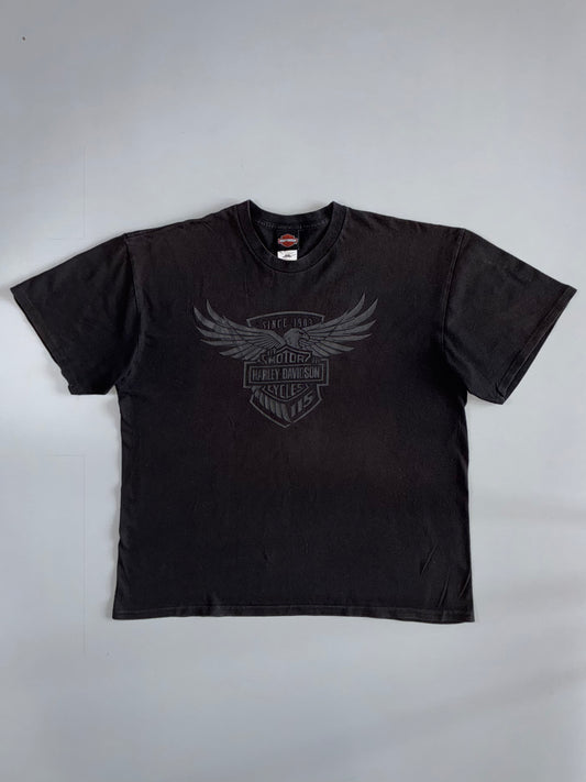 Vintage fade Harley-Davidson “Since 1903” Eagle Graphic Tee Faded Black (XL)