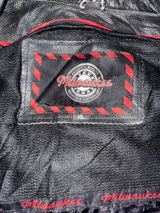 Ultra Premium Original Racing Leather Jacket Heavy (XL)