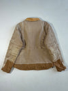 Carhartt Full Swing Armstrong Duck Canvas Jacket Faded Brown, Corduroy Collar, Quilted Lining, (XL)