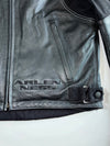 Arlen Ness Racing “Live On The Edge” Leather Moto Jacket (S)