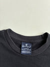 Vintage Champion Black Neon Script Logo Crewneck Sweatshirt (XS)
