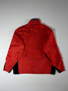 Patagonia Synchilla Fleece Half-Zip Pullover Red/Navy Retro (2XL)