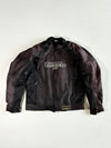 Furygan Black Mesh Motorcycle Jacket – Summer Riding, Back Protector Pocket Padded (M)