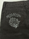 Big Train Aka-Oni Ao-Oni Black Work Shorts (W:34) (L:25)