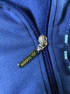 Vintage Adidas Originals Royal Blue Trefoil Zip Hoodie – Sky Blue 3 Stripes –  (S)