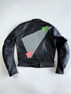 Vintage Premium Riding Gare Motorcycle Racing Jacket with Back Protection (S)