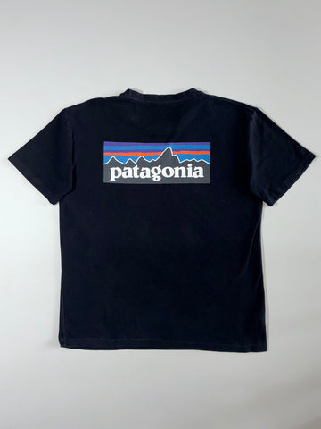 Patagonia Responsibili-Tee Logo T-Shirt — Black  (L)