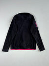 Kappa Black & Pink Half-Zip Fleece Pullover (XS)