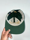 Vintage Zelda Green Gold Embroidered Snapback Cap (Adjustable)