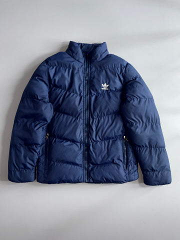 Adidas Originals Puffer Adidas Originals Navy Blue Trefoil Puffer Jacket (M)