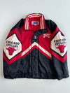 Vintage 90s NBA Chicago Bulls Embroidered Puffer Jacket (2Xl/3Xl)