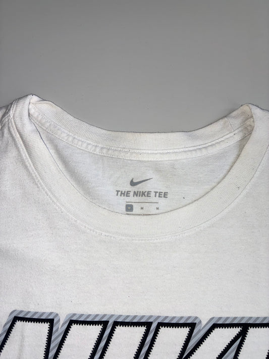 Nike White “The Nike Tee” Graphic T-Shirt (L)
