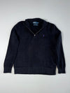 Polo by Ralph Lauren Quarter Zip Cotton Knit Sweater – (S)
