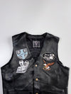 Gensler Pure Leather Biker Vest (S/M)