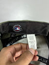 NY Yankees Cap – Olive Green Strapback (Adjustable)