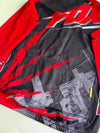 Fox Red & Black Long Sleeve Cycling Jersey (S/M)