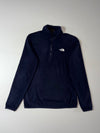 The North Face Navy Quarter Zip Fleece Pullover – Women’s (S)