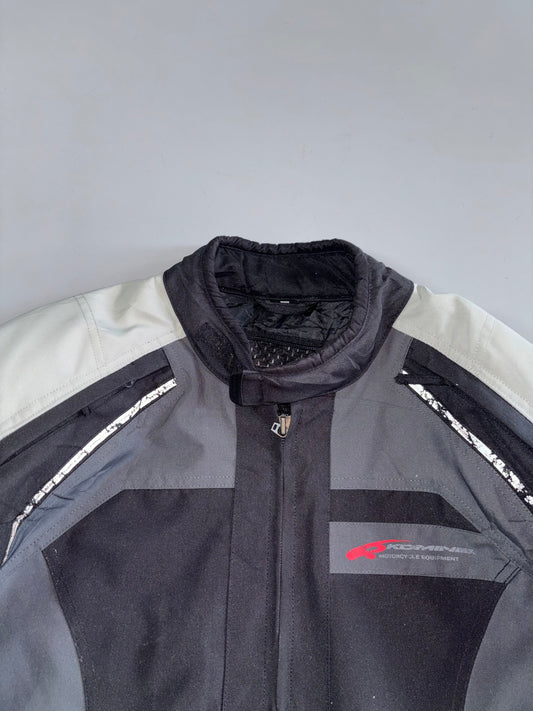 Komine Textile Mesh Motorcycle Jacket (Paded) (L)