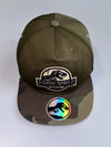 Jurassic World Fallen Kingdom Snapback Olive/Camo (Adjustable)