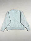 Ami Paris Ami de Coeur Mint Blue Fuzzy Knit Cardigan (M)
