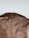 Picasso Art Colourblock Leather Jacket (XL)