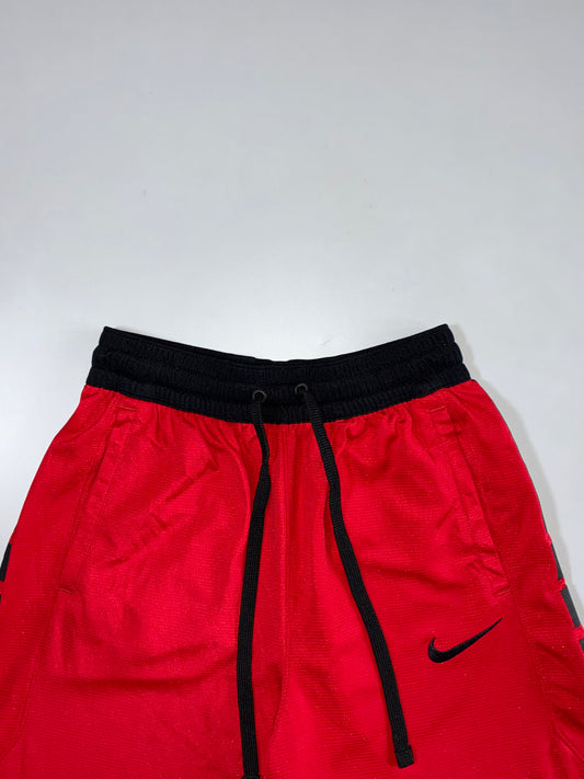 Nike Elite Dri-Fit Red Black Basketball Shorts (W:26|L:20)