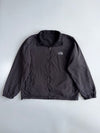 The North Face Denali Reversible Jacket | Black Fleece / Black Nylon Shell | (XL)