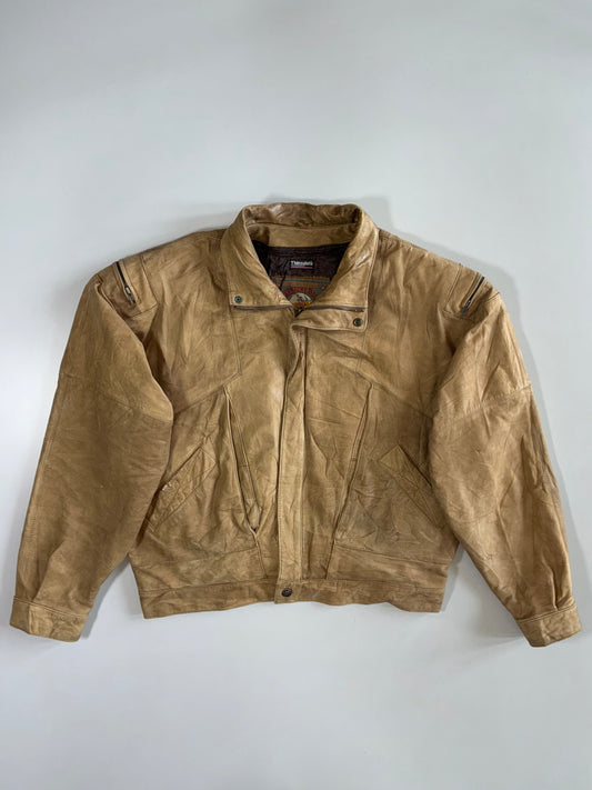 Adventure Bound Premium Original Leather Jacket (XL)
