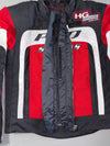 Hein Gericke Pro Sports Red & Black Motorcycle Racing Jacket (M)