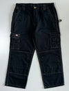Dickies Black Double Knee Cargo Pants (W:34 |L:37)