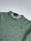 Polo Ralph Lauren Sage Green Italian Yarn Crewneck Sweater (XS)