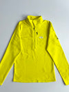 The North Face Summit Series Neon Yellow 1/4-Zip Technical Fleece(M)