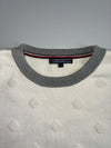 Tommy Hilfiger Textured Dot Knit Sweater – Off-White (M)