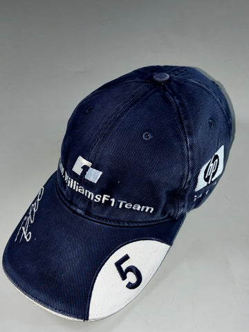 Vintage BMW Williams F1 Team Navy Signature Cap (Adjustable)