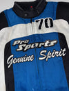 Vintage Hein Gericke "Genuine Spirit" #70 Pro Sports Mesh Racing Moto Jacket completely Paded (L)