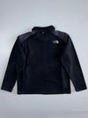 The North Face Polartec Full Zip Fleece Jacket | Black Grey Panel (L)