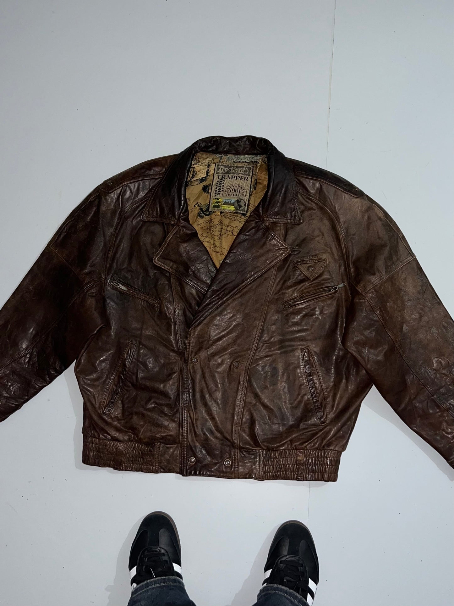 ! !         Super Premium Original Leather (RARE) (2XL)