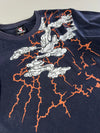 Polo Party Janden Fashion Japanese Thunder God Graphic (L)