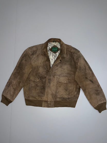 ZSuper Premium Original Leather Jacket Vintage (M/L)