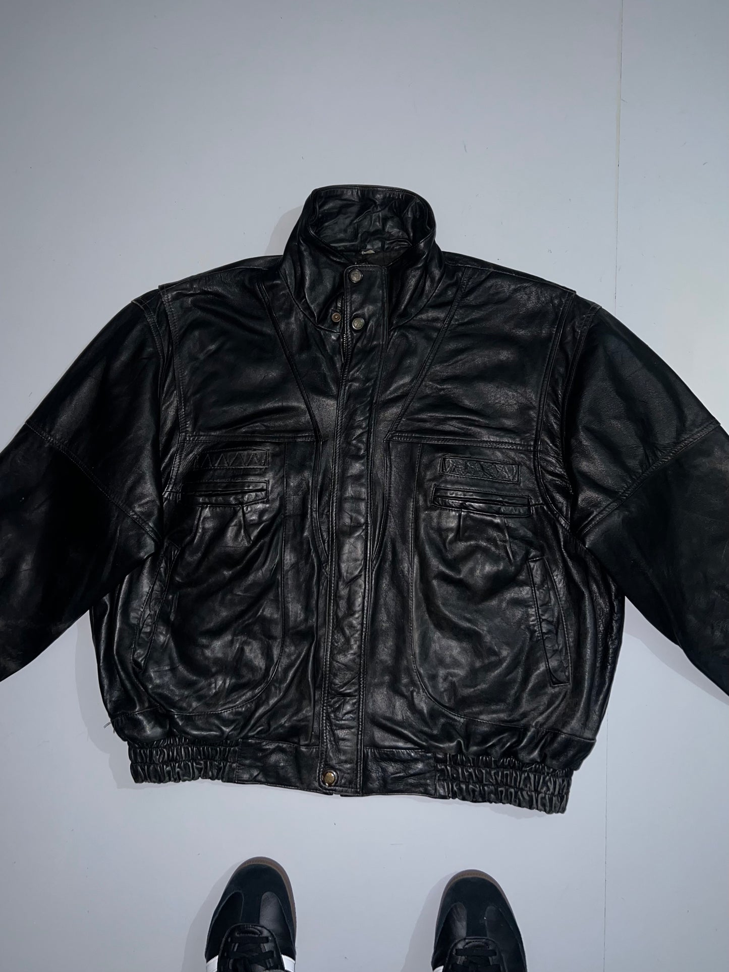 ZSuper premium Original Leather Jacket (XL/2XL)
