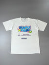 Fruit of the Loom Original "Bubble Rush" Charity Graphic Tee – White (L)